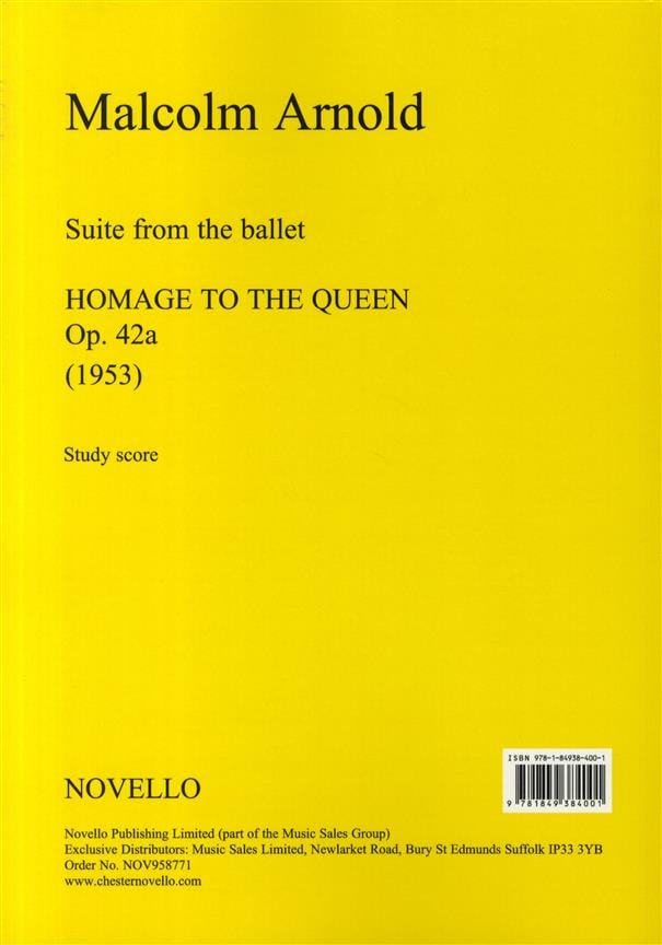 Suite From Homage To The Queen